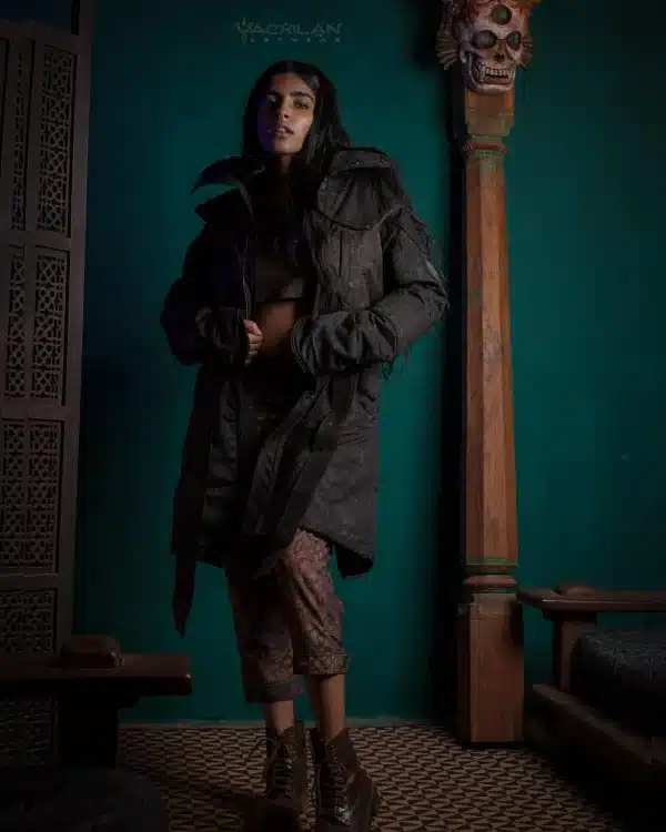 Coat Woman / Waterproof.DARK SNL