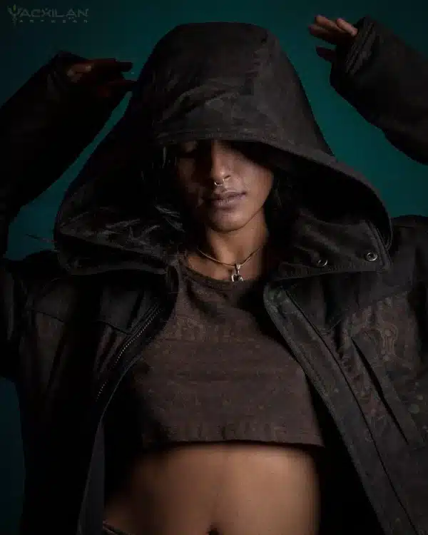 Coat Woman / Waterproof.DARK SNL - Image 2
