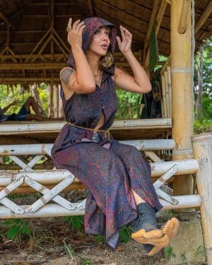 Triangle Long Dress-NEIRIKA9
