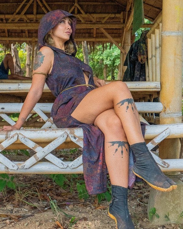 Triangle Long Dress- Neirika - Image 6