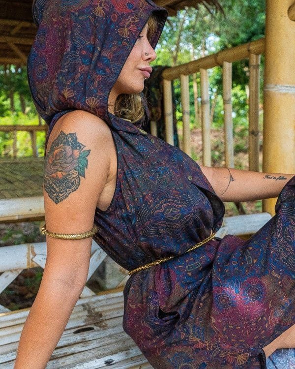 Triangle Long Dress- Neirika
