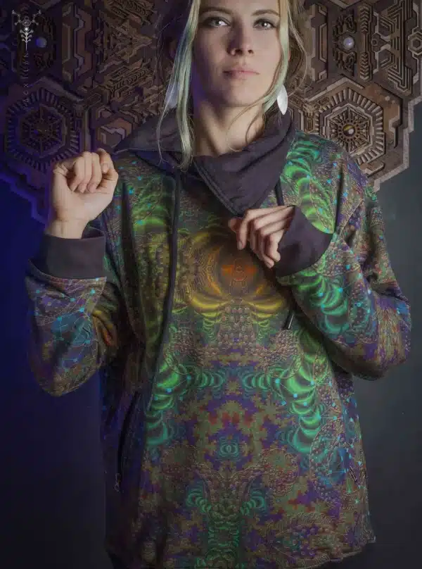 Hoodie Woman / Cotton Fleece Pullover - ENTMOOT - Image 5