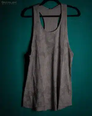 Tank Top Woman / Long John Cotton Slub - Grey SHAMANKA