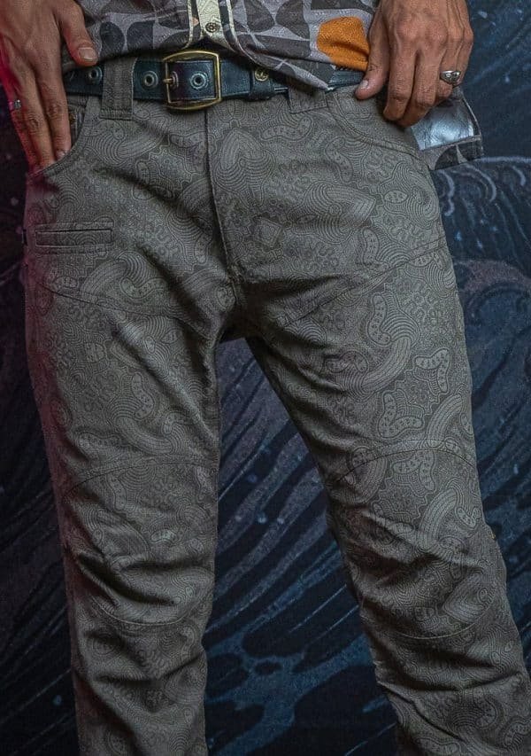 Long Pants Men Pirate/Brown Ash MYCELIUM - Image 3
