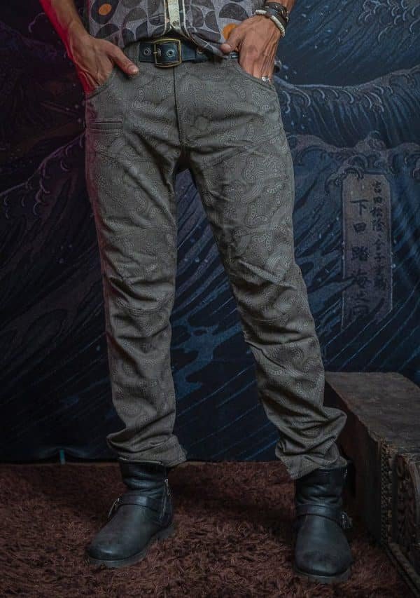 Long Pants Men Pirate/Brown Ash MYCELIUM