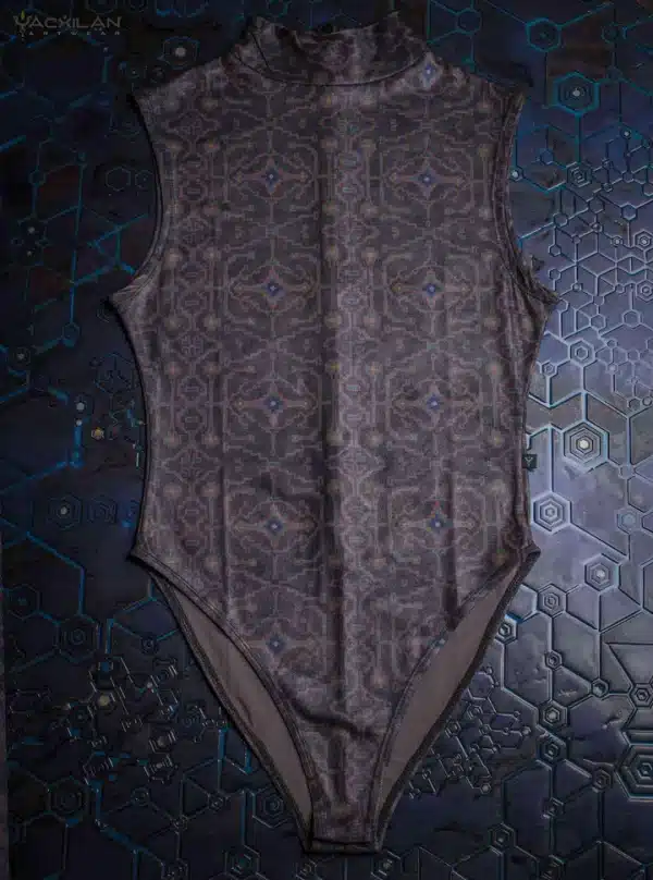 Punkchic Bodysuit / Leathery Swimsuit - AYAWASKA