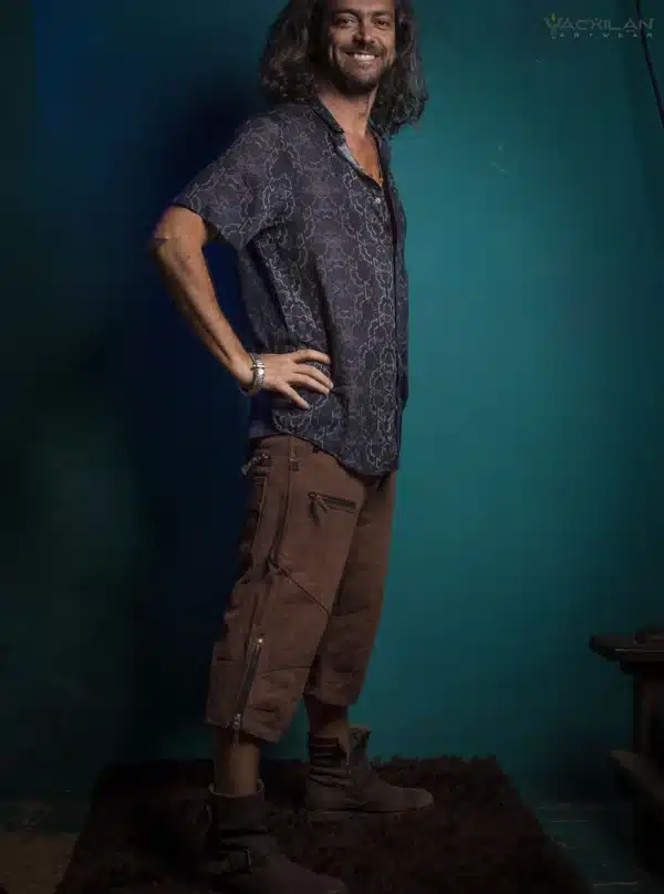 Shirt Men Half Sleeves / Bamboo -CUBIX - Image 7