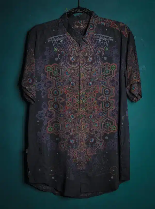 Shirt Men Half Sleeves / Bamboo - OWLIENS - Image 4