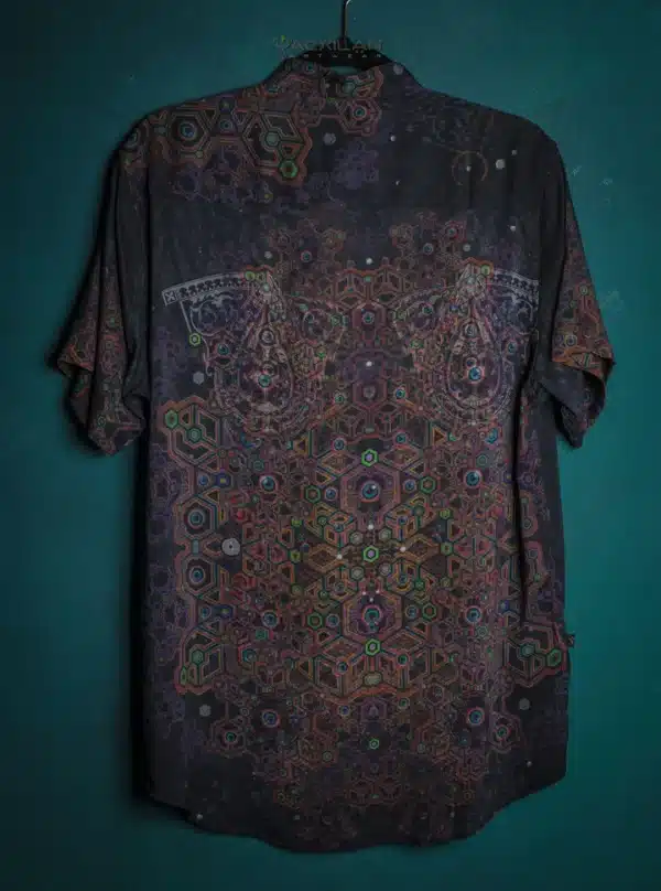 Shirt Men Half Sleeves / Bamboo - OWLIENS - Image 2