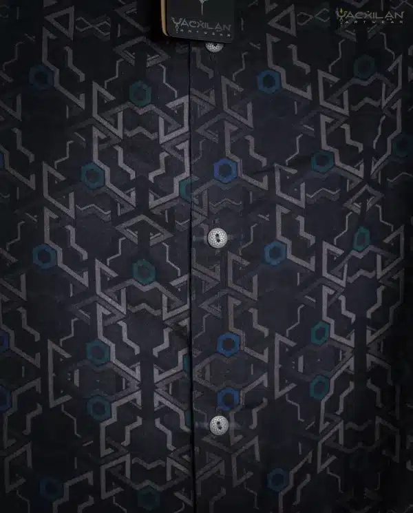 Shirt Men Half Sleeves / Bamboo -CUBIX - Image 4
