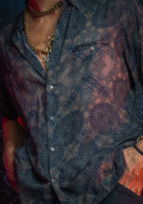 Shirt Men Half Sleeves / Bamboo - GATOR X - Image 2