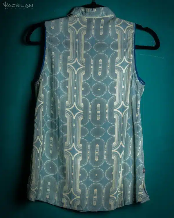 Shirt Woman Sleeveless Buttons / Bamboo - BLUSTAR - Image 3