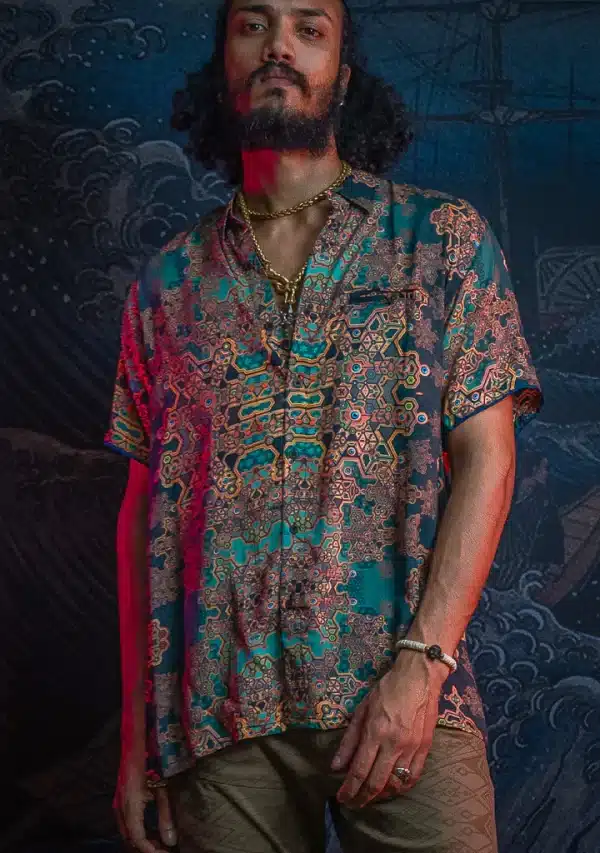 Shirt Men Half Sleeves/ATLANTHEON - Image 2
