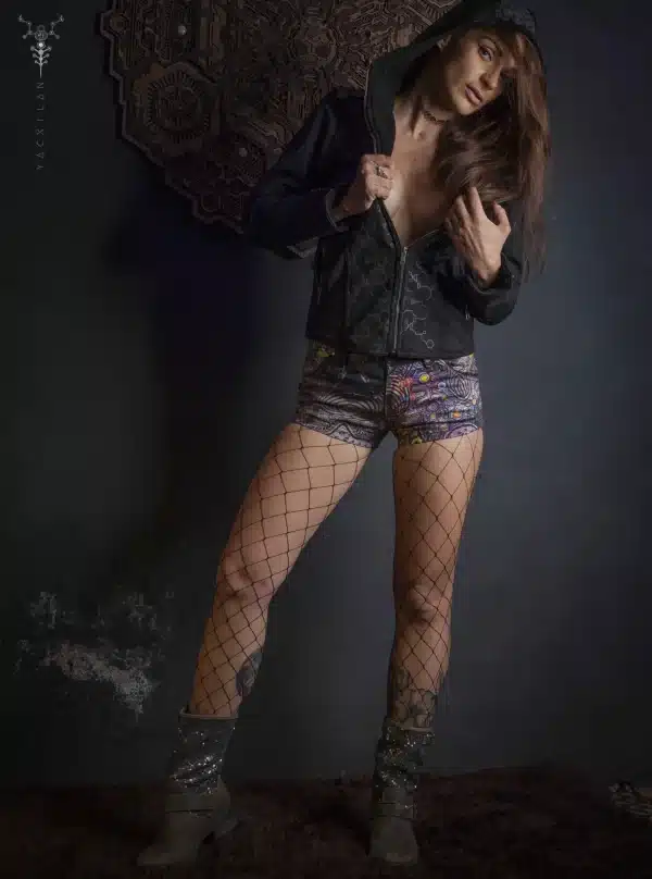 JACKET WOMEN-BLACK IKARO - Image 4