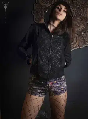 JACKET WOMEN-BLACK IKARO