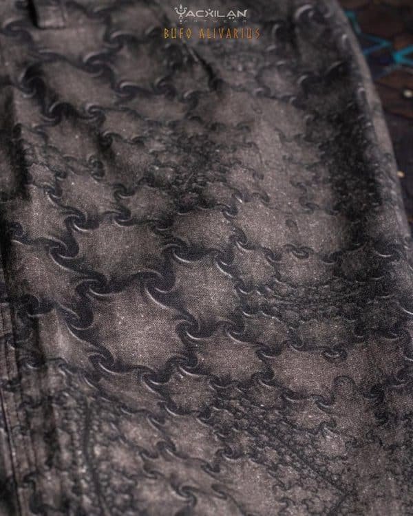 Skate Short Men / Combed Cotton Herringbone/BUFO ALIVARUS - Image 2