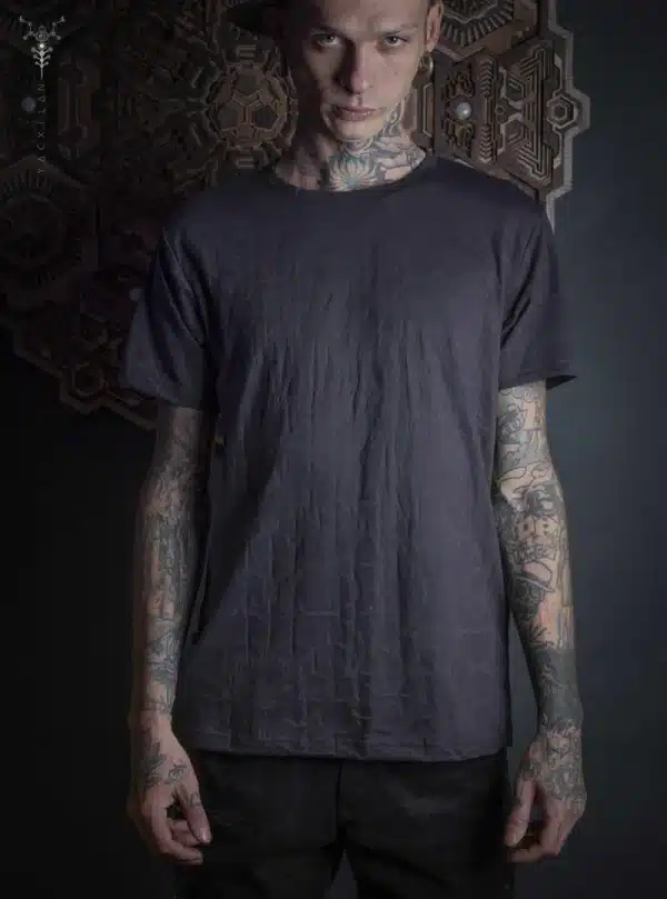 Men's Half Sleeve T-Shirts Round Neck Cotton screenprint - KAMBOOZI - Image 5