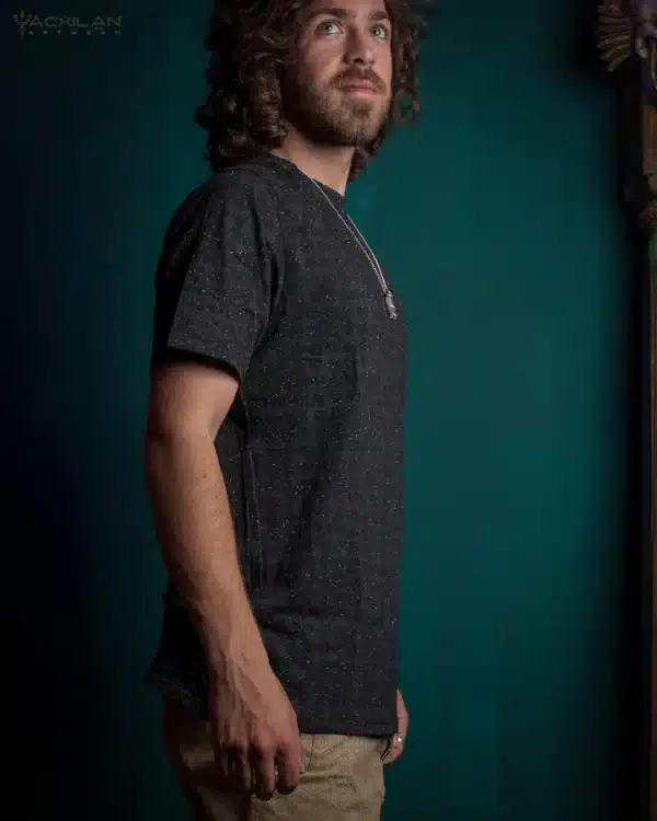 T-Shirt Men / Cotton Slub/Black TETRIS - Image 6