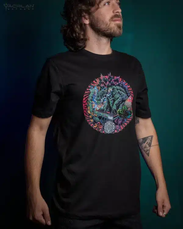 Tshirt/Black DRAGONS OF SANGOMA