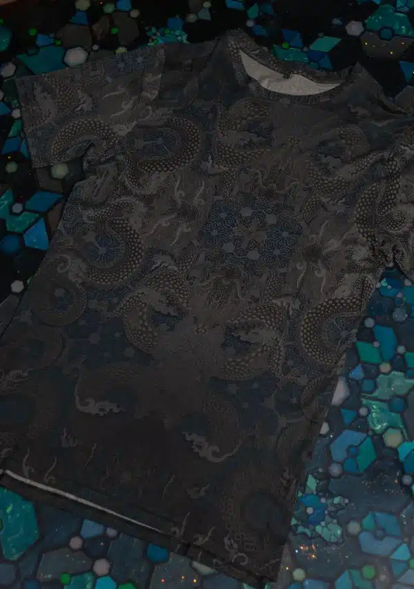 T-Shirt Men / Cotton Supima AOP/DRAGONS - Image 4