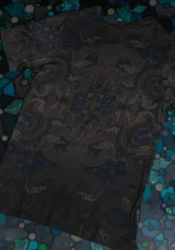 T-Shirt Men / Cotton Supima AOP/DRAGONS