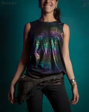 TankTop-Holographic-Rainbow MYCELIUM