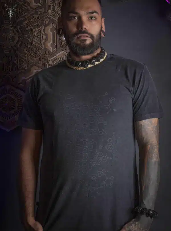 Men's Half Sleeve T-Shirts Round Neck Cotton screenprint - KAMBOOZI - Image 6