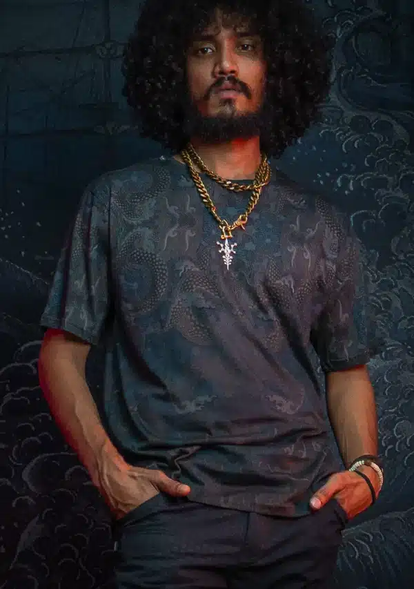 T-Shirt Men / Supima Cotton -DRAGONS - Image 4
