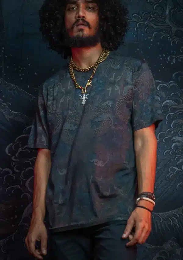 T-Shirt Men / Supima Cotton -DRAGONS - Image 5