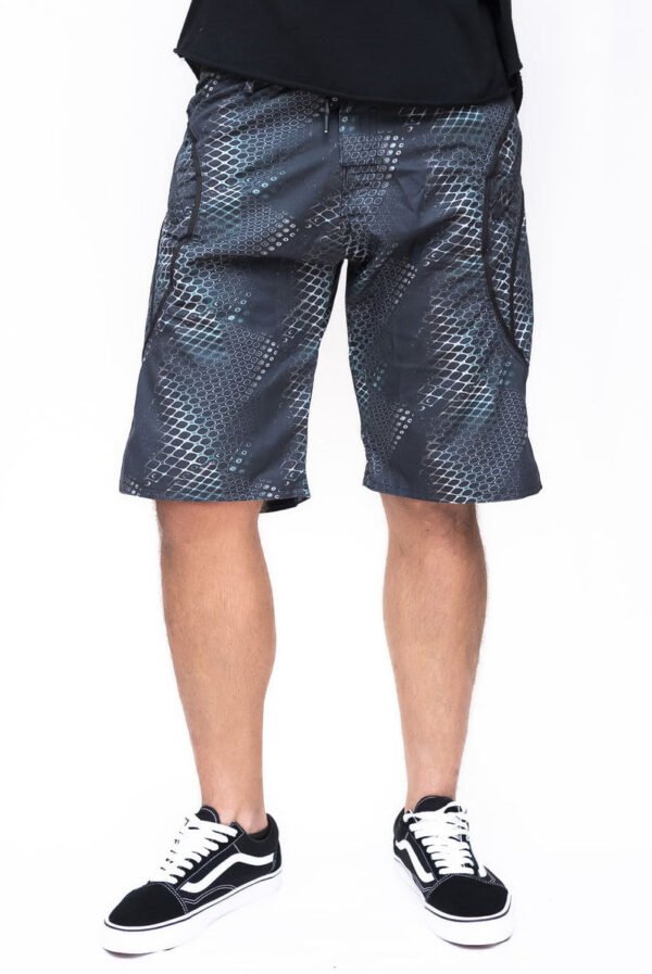 Python Vortex | Men's Printed Summer Shorts - Image 5