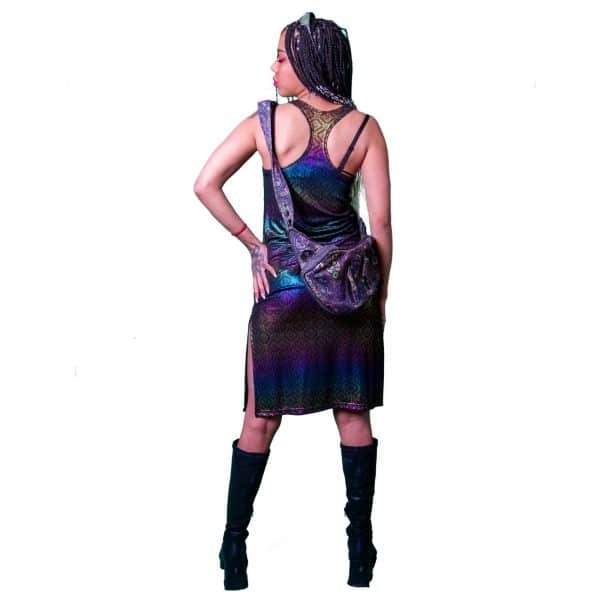 FITTED DRESS HOLOGRAPHIC GURRCCI - Image 4