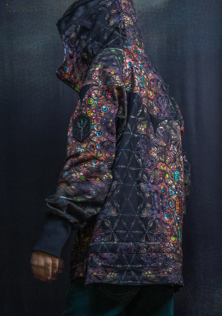 Hoodie NEPTUNE / Cotton Fleece - PSYCHEDELIKA GALACTIKA