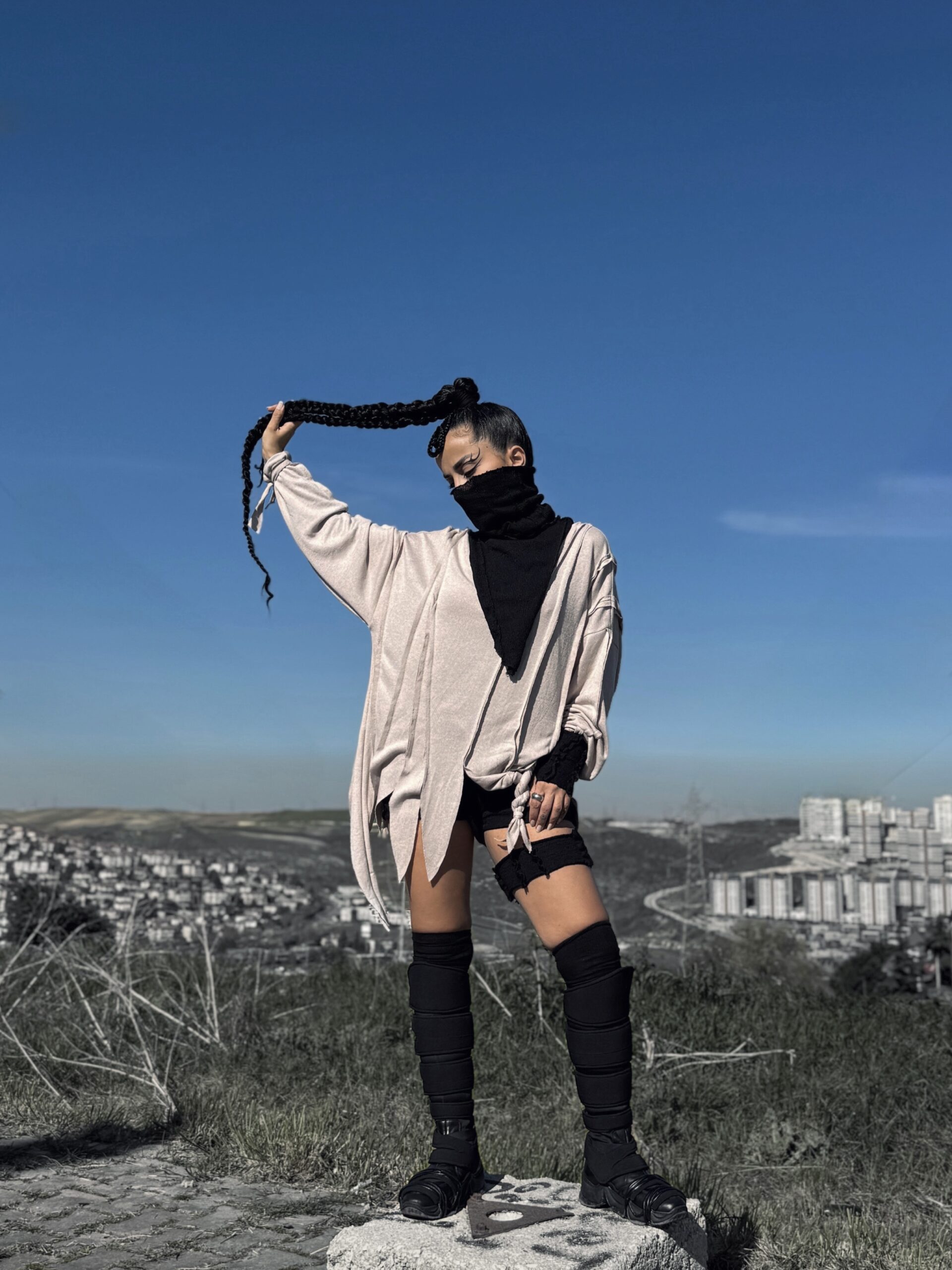 Asymmetrical blouse Mina nia